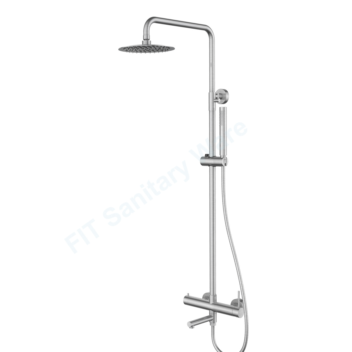Stainless Steel 304 Lead Free Sanitary Ware Faucet Bathroom Shower Column Set