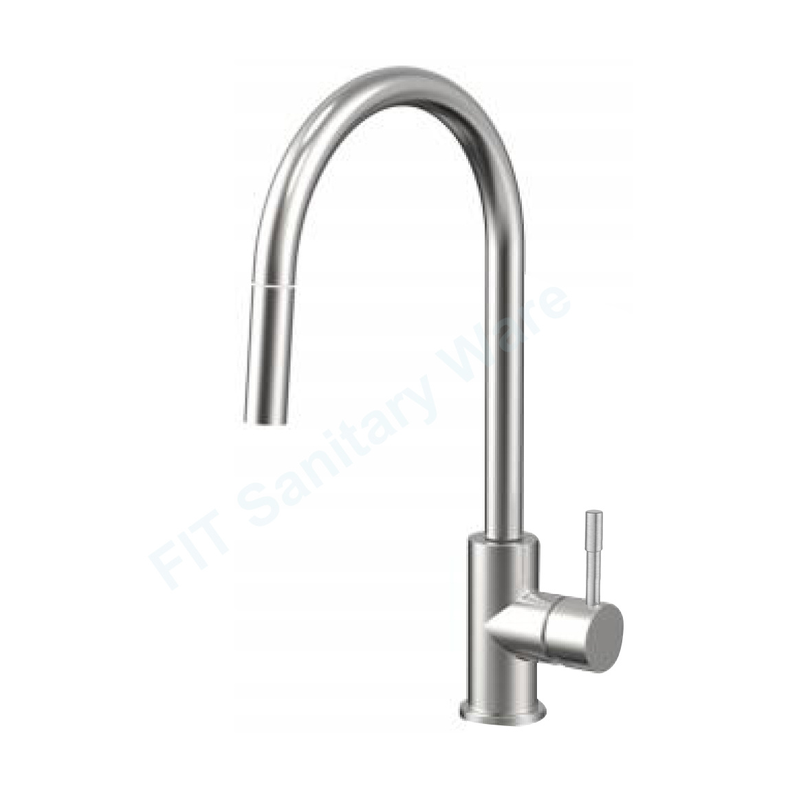 316 stainless steel Sanitary Ware Factory Square Water Tap Pull-out sink Faucet