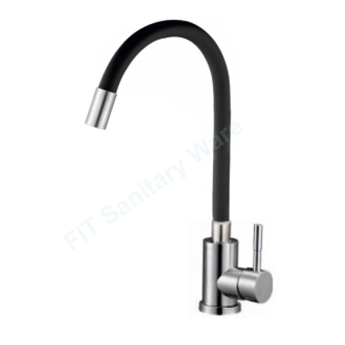 304 stainless steel Sanitary Ware Factory Square Water Tap sink Faucet