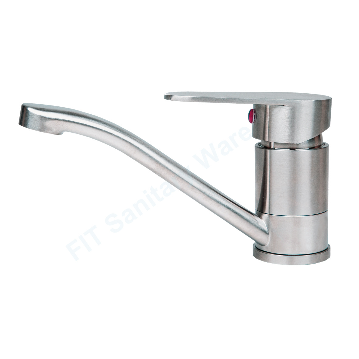 304 stainless steel Sanitary Ware Factory Square Water Tap sink Faucet