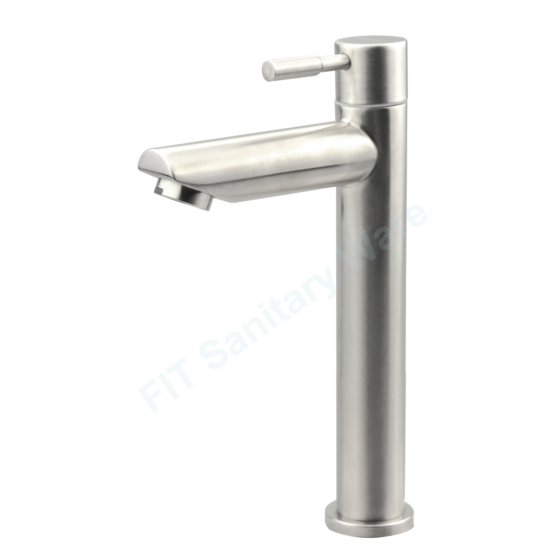 High Quality 304 Stainless Steel Black Soft Pipe basin mixer Cold Tap