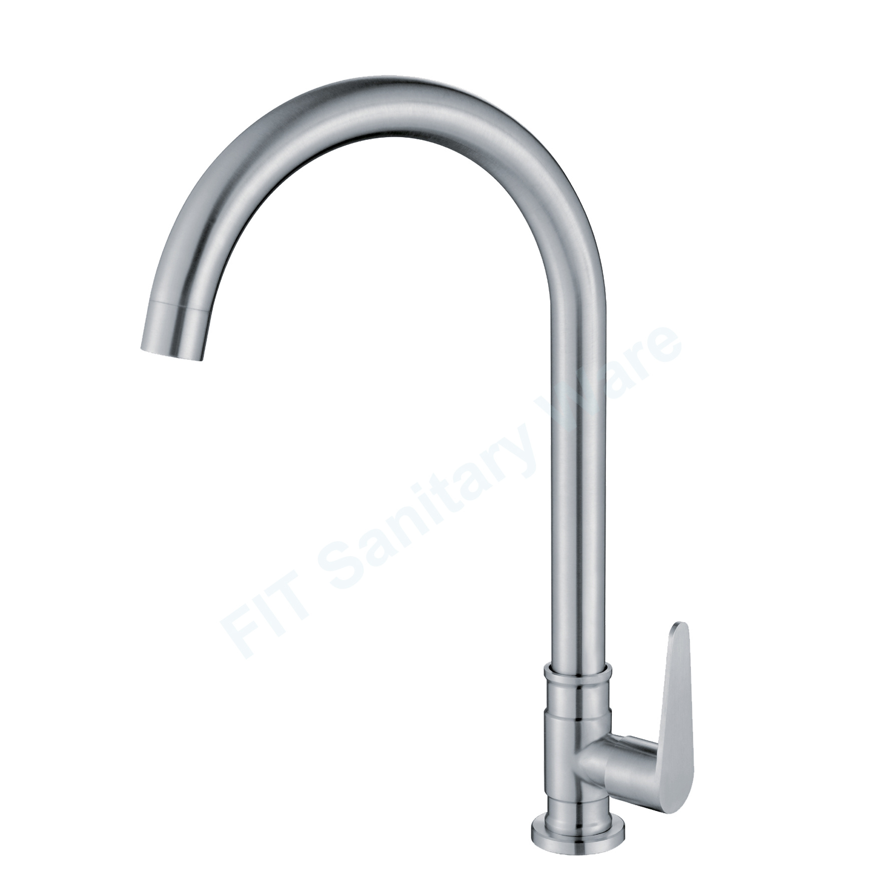 factory 304 Stainless Steel Black Soft Pipe Single Cold Tap