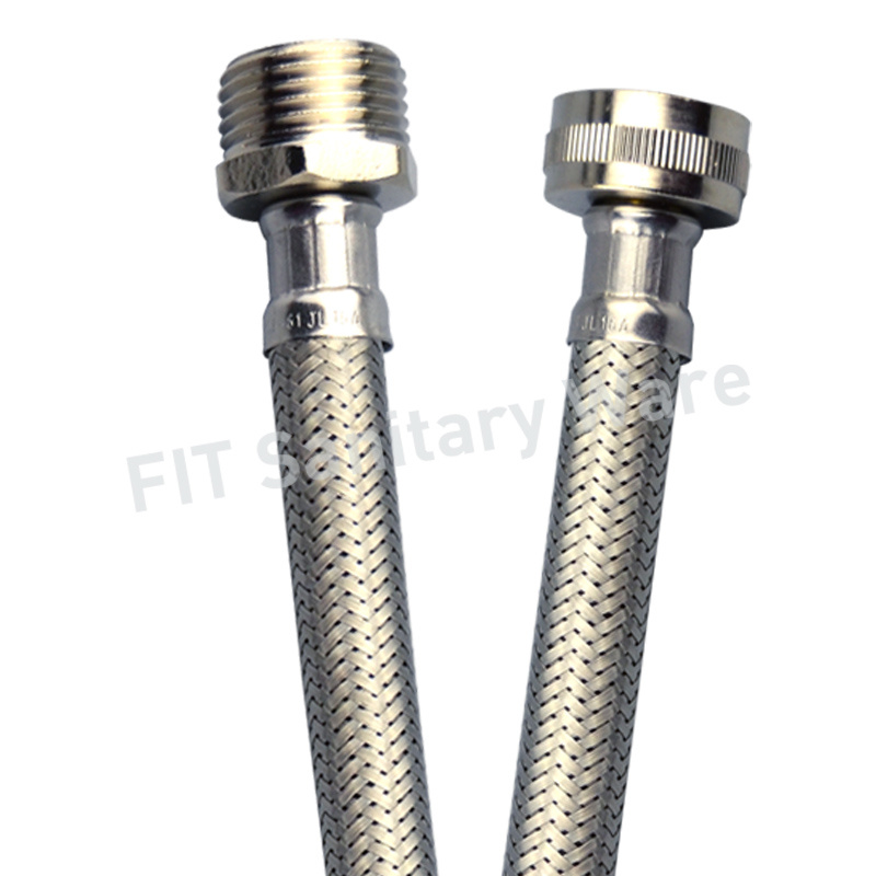 Flexible Stainless Steel 304 Braided Washing Machine Tube - Easy Installation