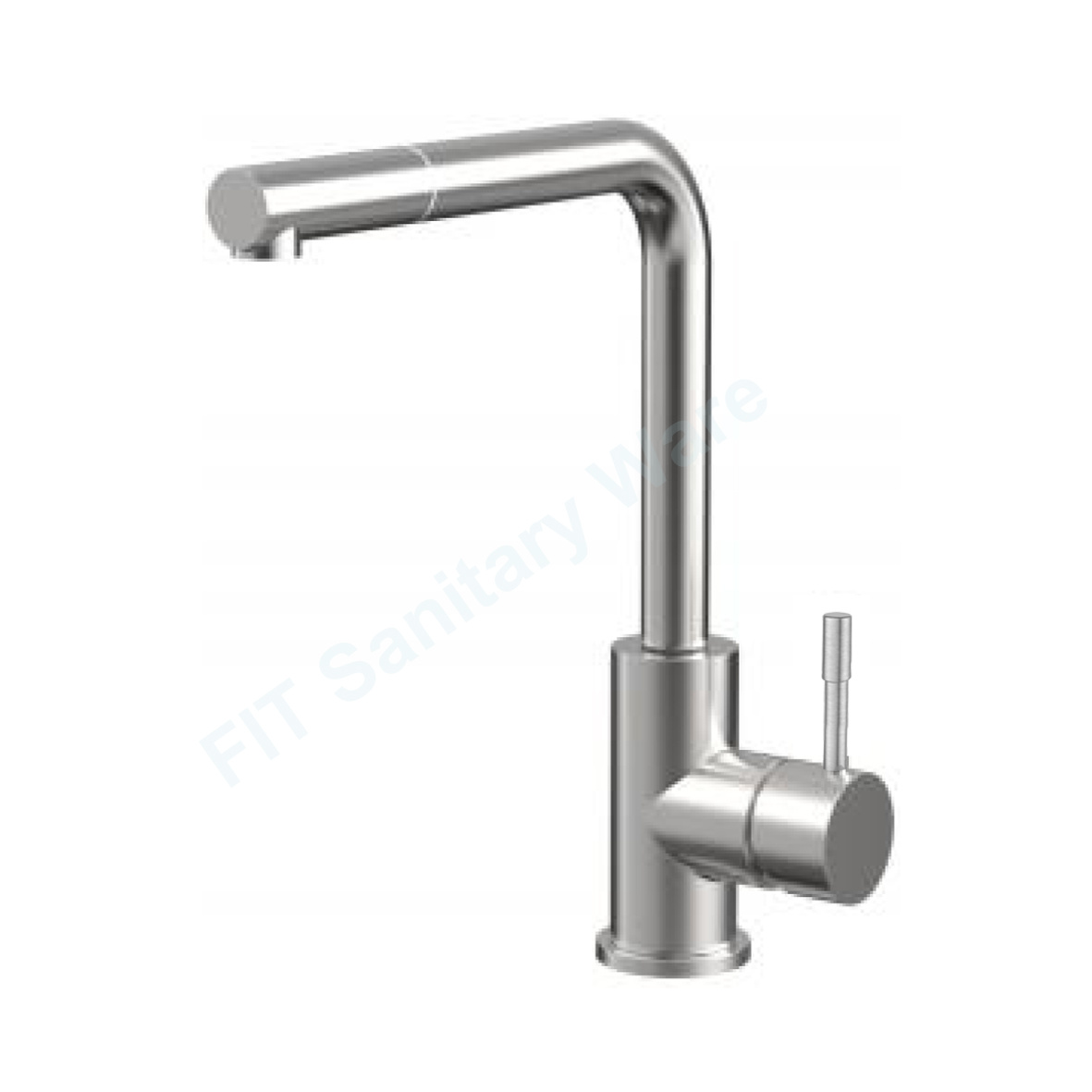 316 stainless steel Sanitary Ware Factory Square Water Tap Pull-out sink Faucet