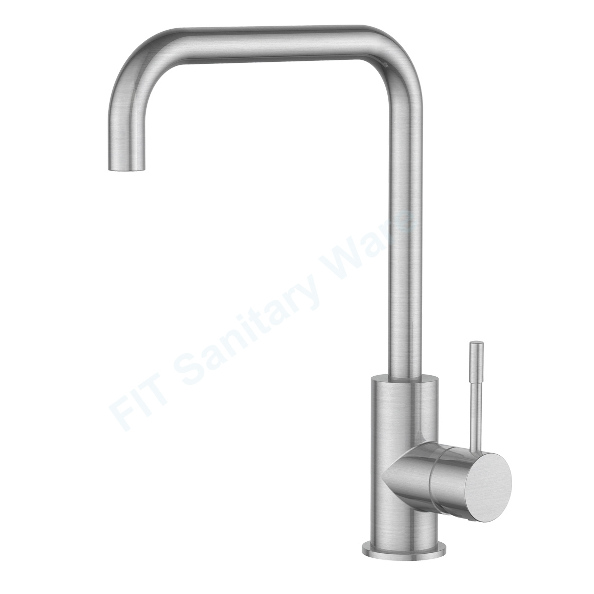 304 stainless steel Sanitary Ware Factory Square Water Tap sink Faucet