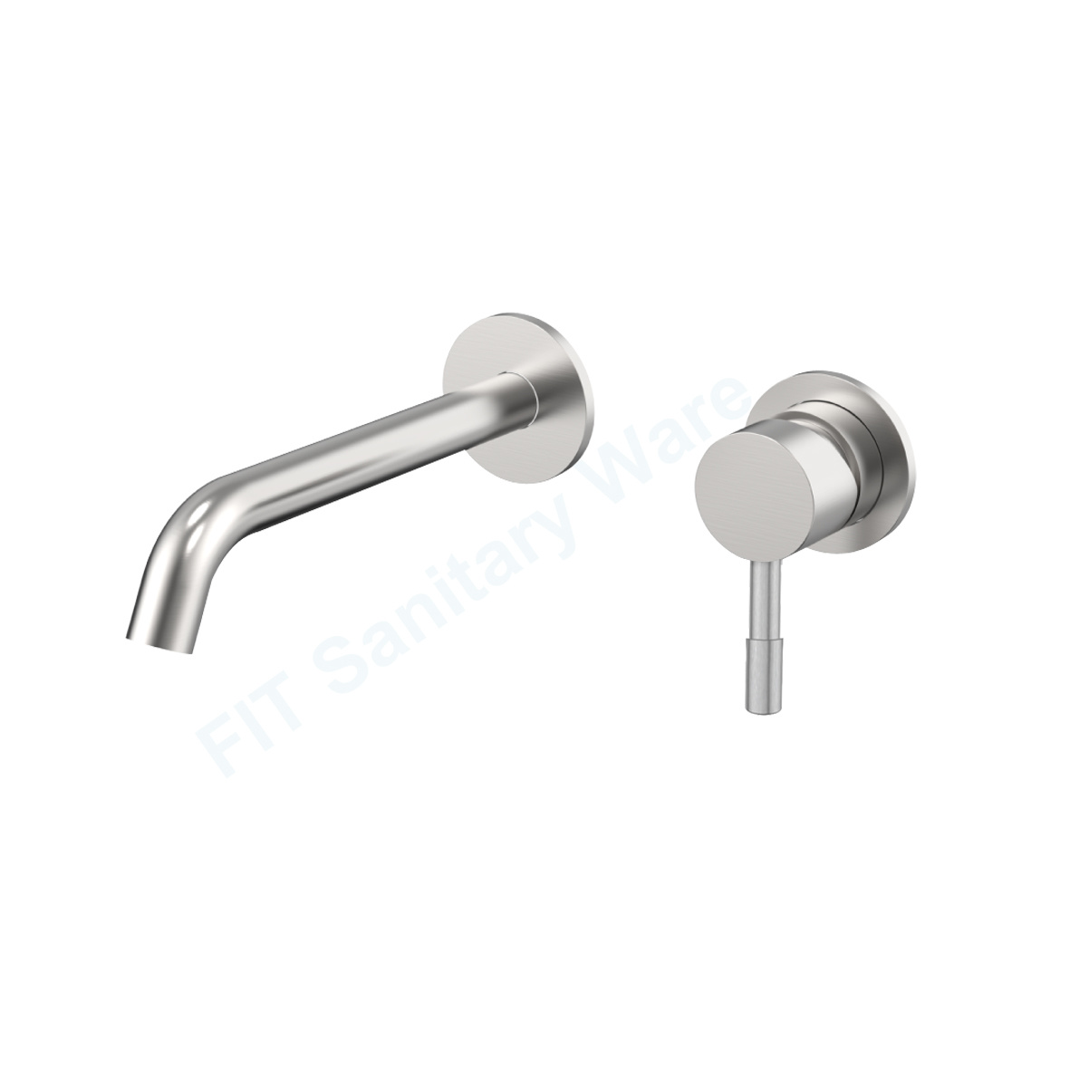 316 stainless steel Sanitary Ware Factory Square Water Tap Concealed basain Faucet