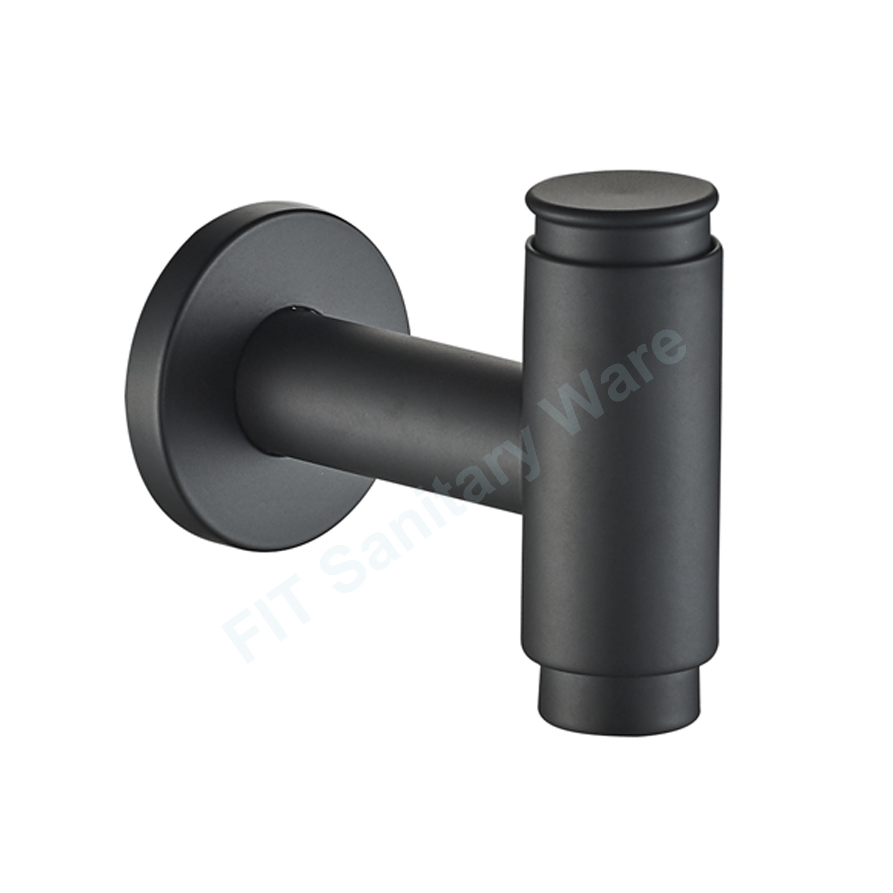 High Quality black 304 Stainless Steel Single Cold Tap