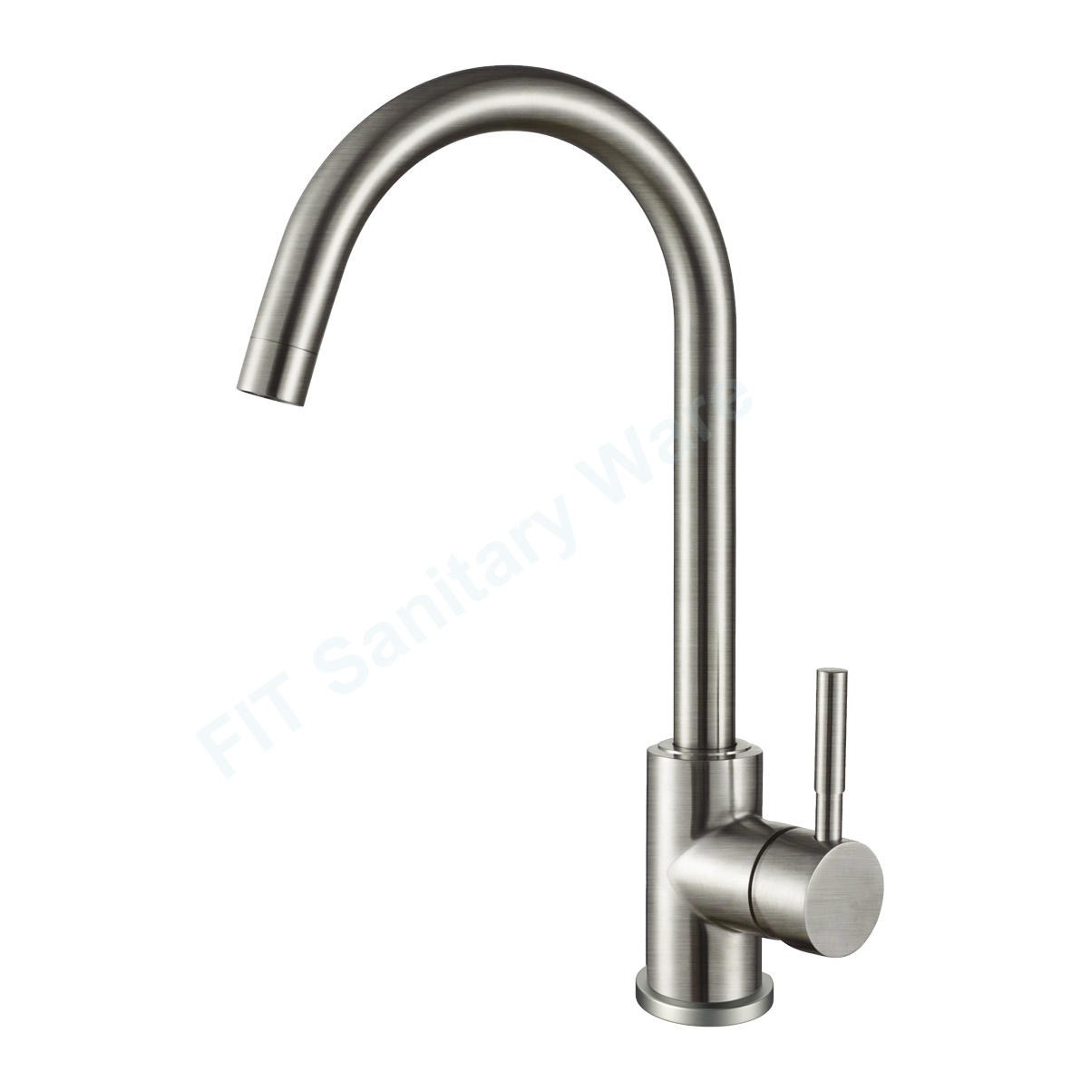 304 stainless steel Sanitary Ware Factory Square Water Tap sink Faucet
