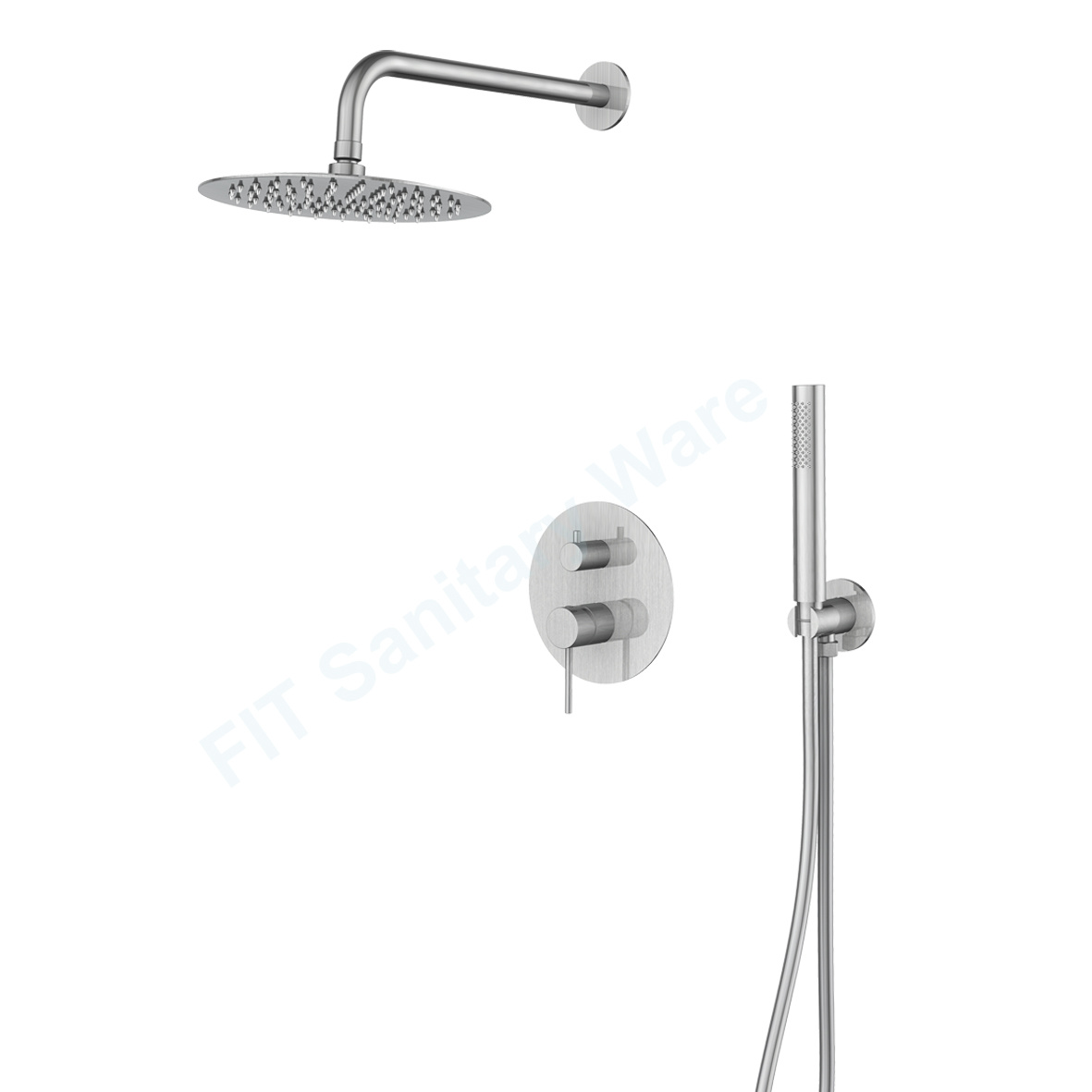 Stainless steel Wall Mounted Shower Mixer Sanitary Ware Factory Conealed Shower Set Faucet