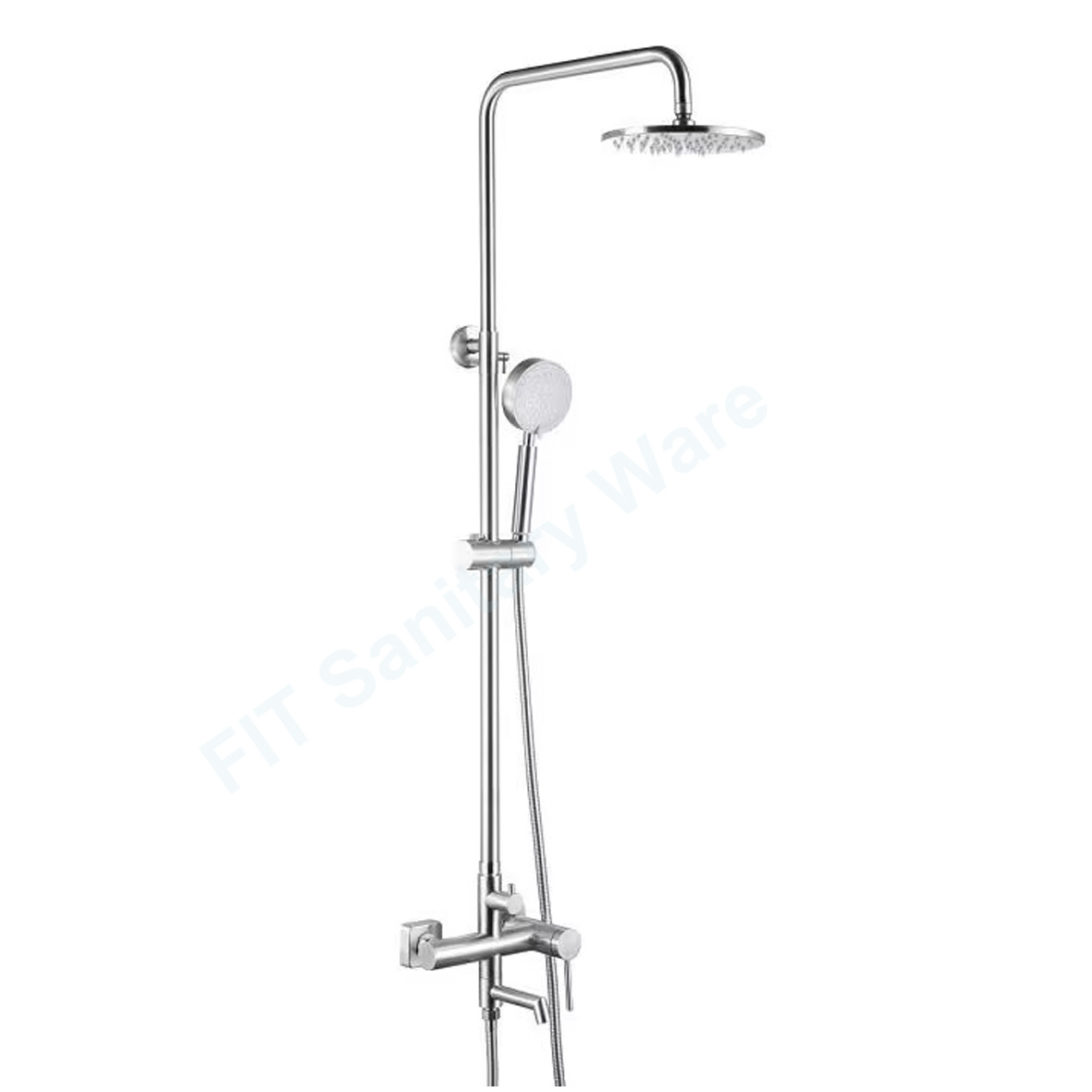 Stainless Steel 304 Lead Free Sanitary Ware Faucet Bathroom Shower Set