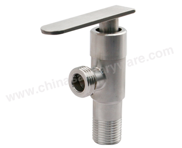 Quality China Manufacture in Wall 304 stainless steel Angle Valve