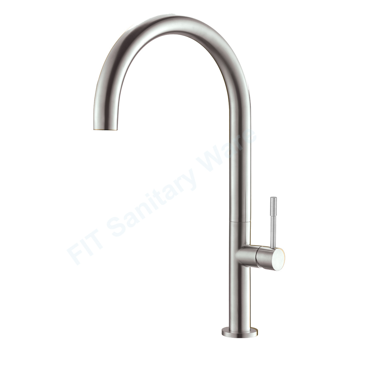 304 stainless steel Sanitary Ware Factory Square Water Tap sink Faucet