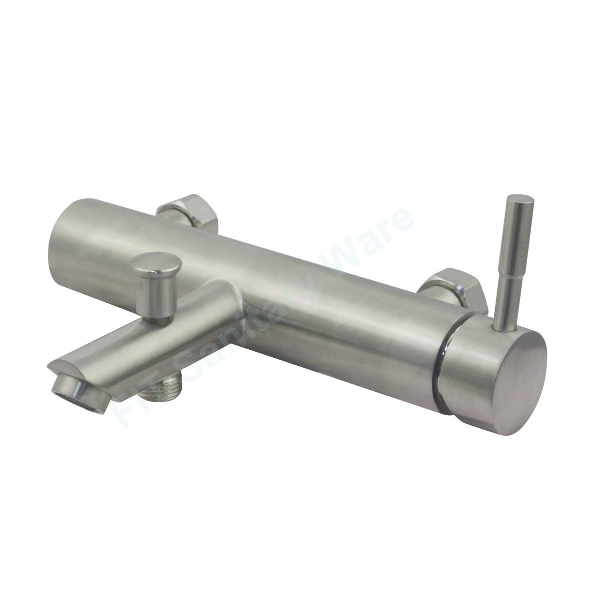 304 stainless steel Sanitary Ware Factory Square Water Tap Bathtub Faucet