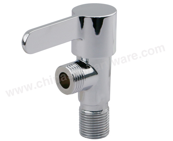 Nice Quality China Manufacture in Wall 201 stainless steel Stop 1/2 chrome Angle Valve