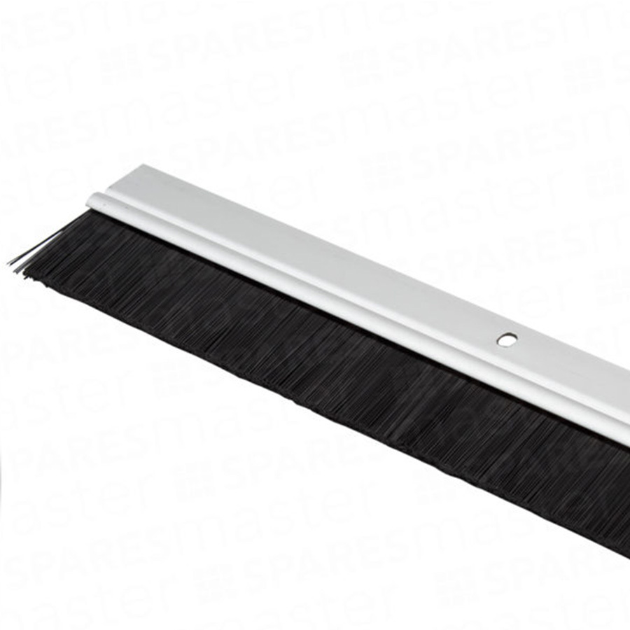 Bristle strip draft excluder