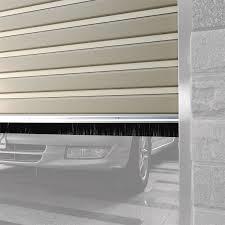Garage door brush strip