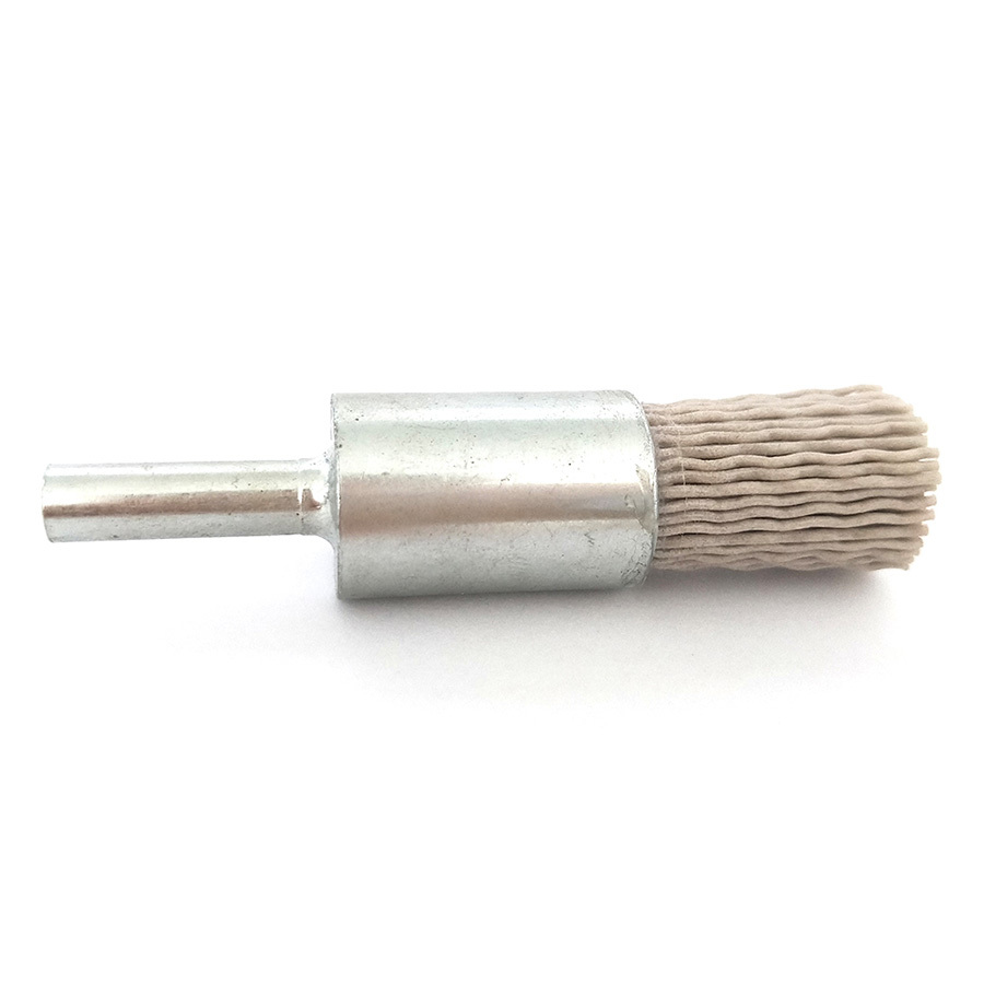 AIO abrasive nylon end brush