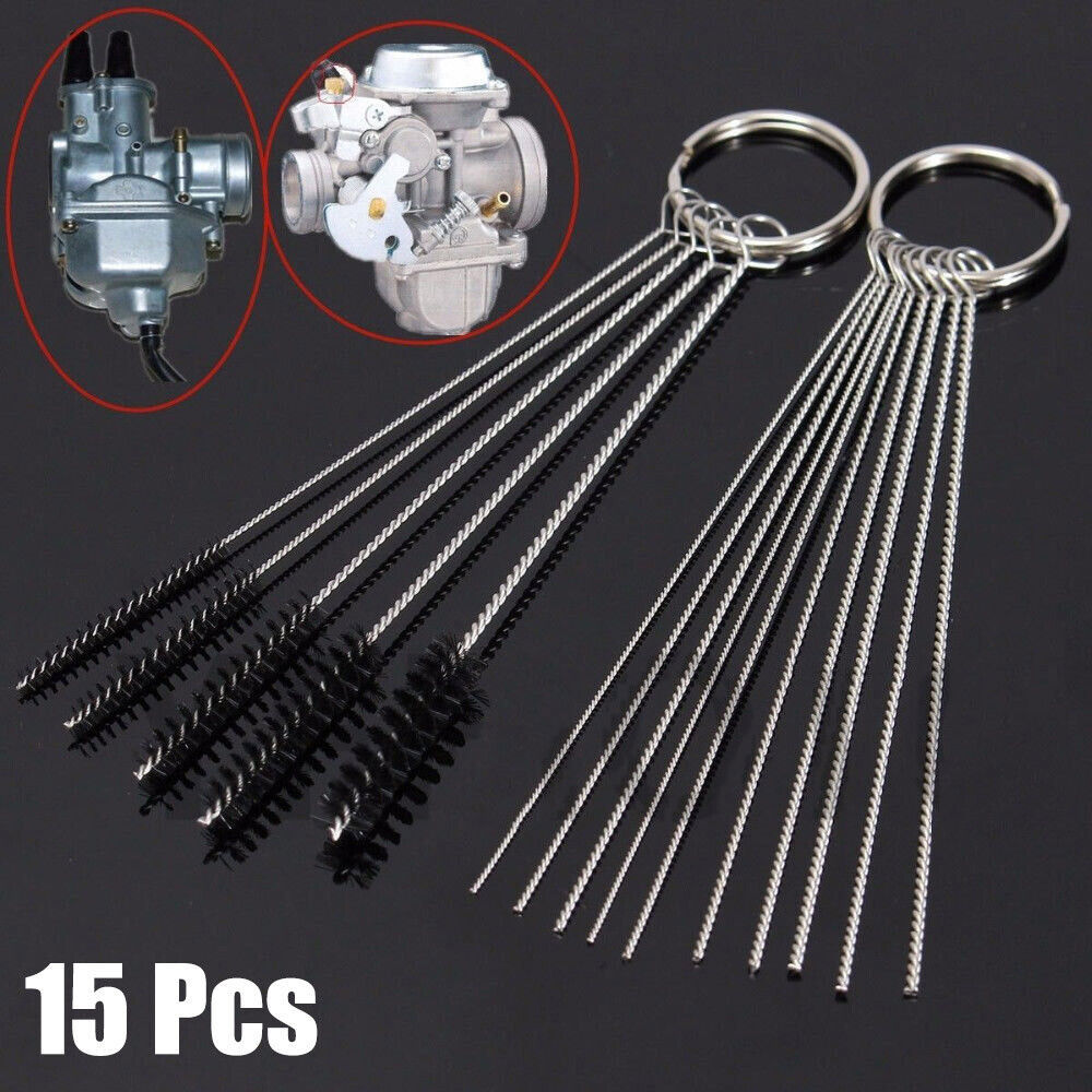 carburetor carbon dirt jet remove 10 cleaning needles brushes