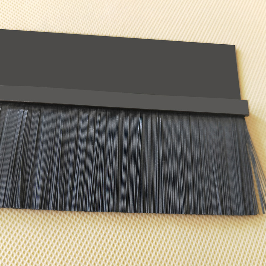Cable management brush strip