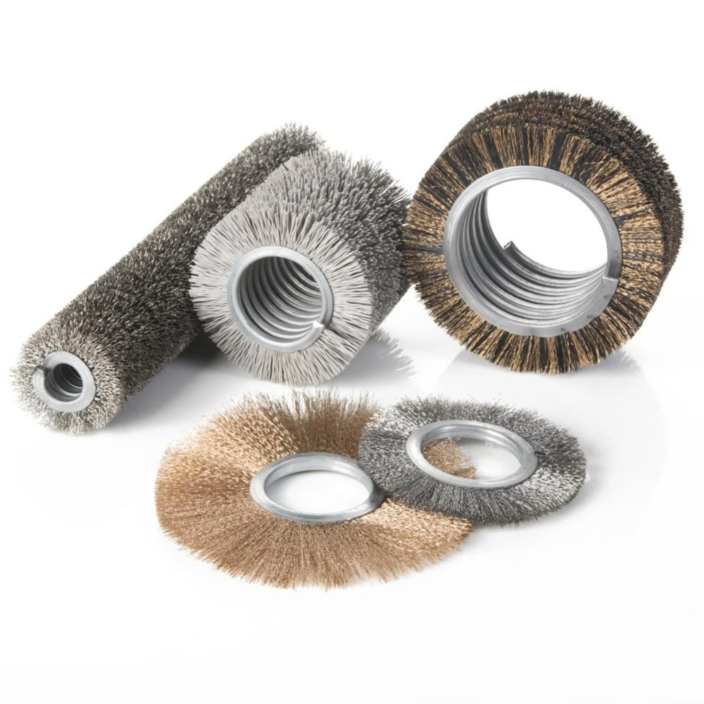 Brush strip external form