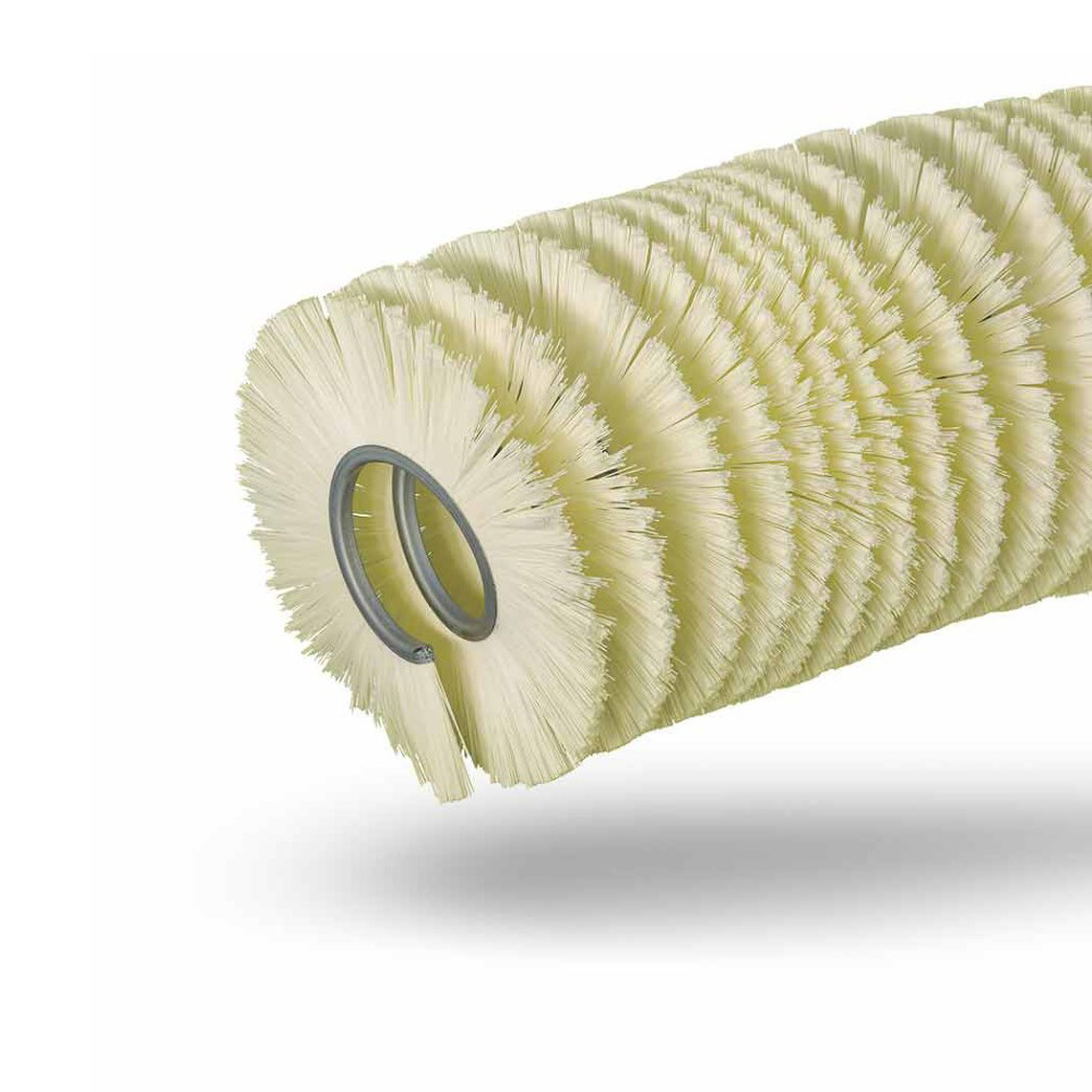 External cylinder strip brush
