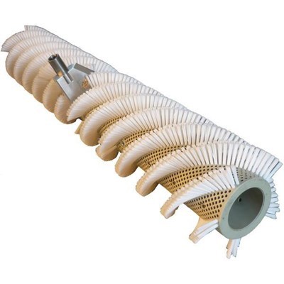 rotating water powered brush