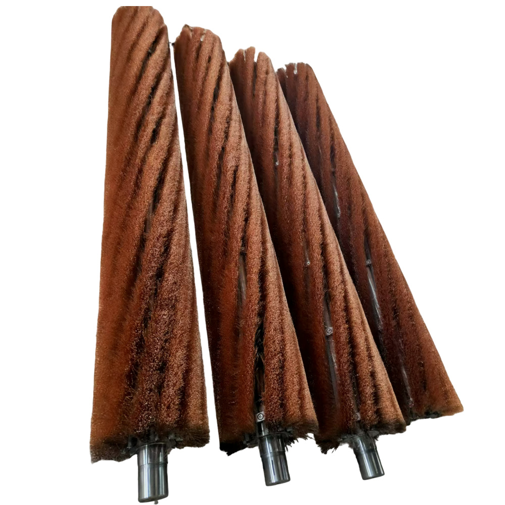 Bronze wire cylinder brushes