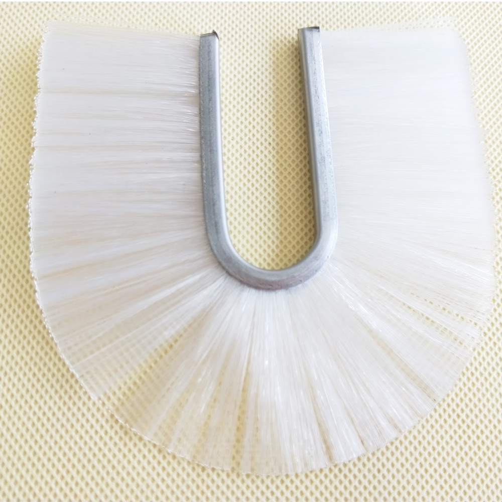 Brush strip with special form