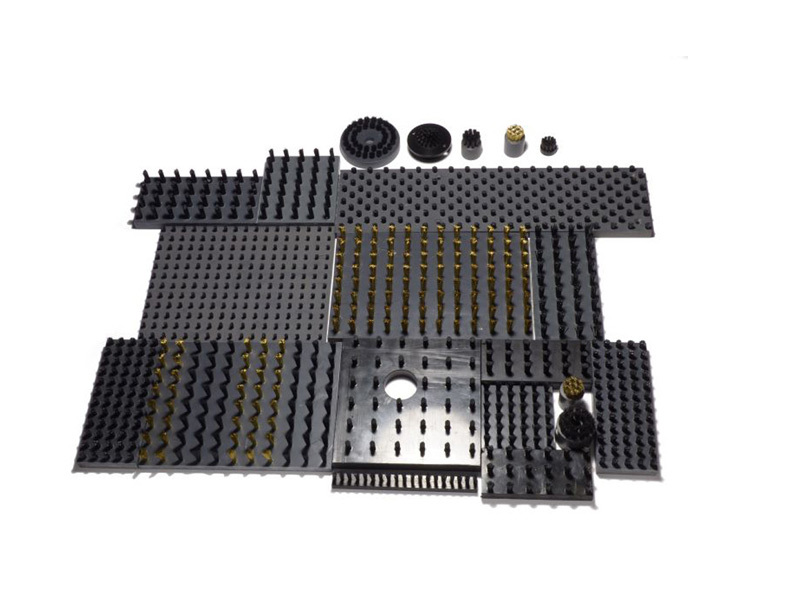 Machine table brush