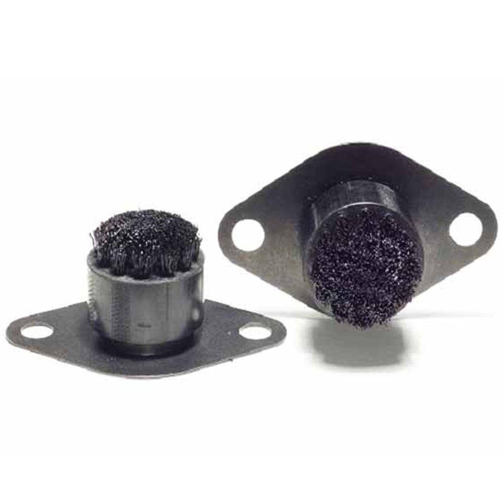 Turret button brush