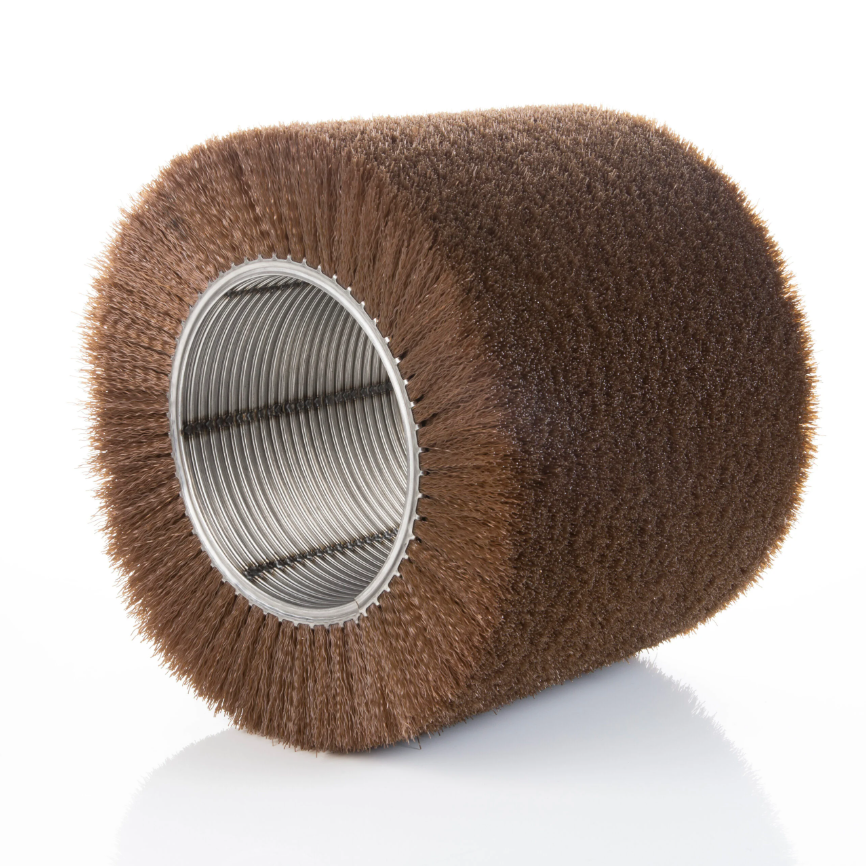 DBS welded module spiral strip roller brushes