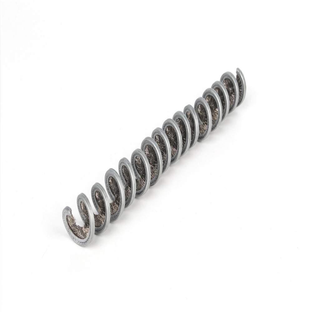 Wire rope cleaning brush