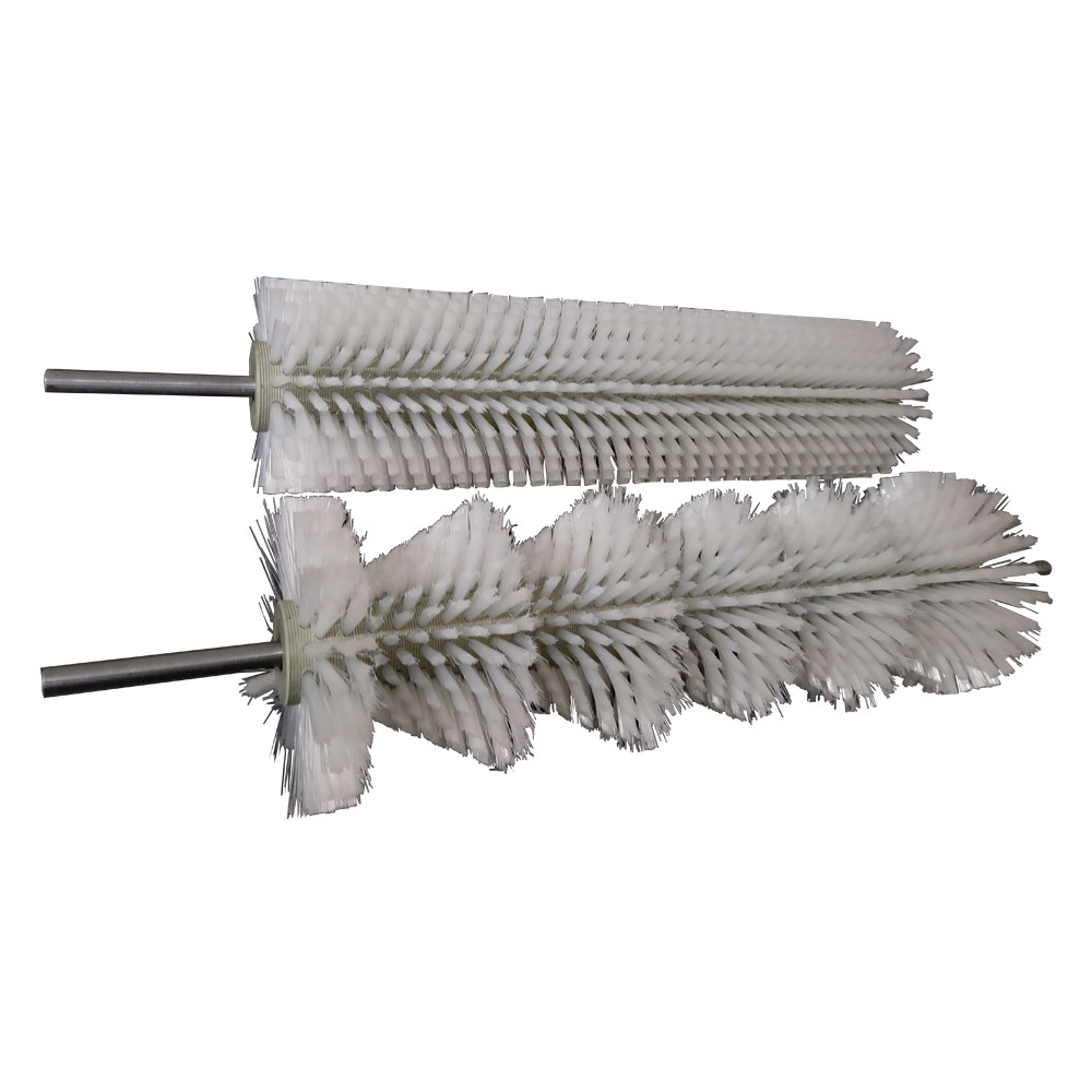 Egg washing machine brush roller