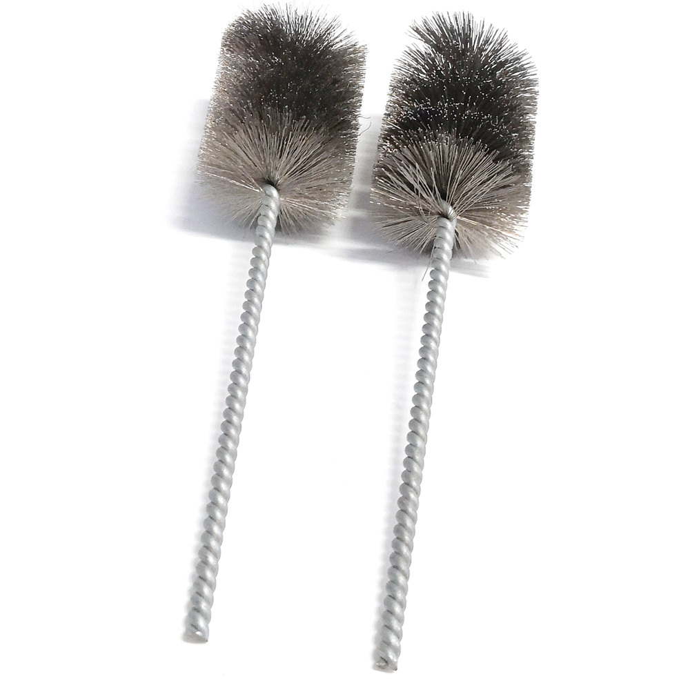 Steel gun brush