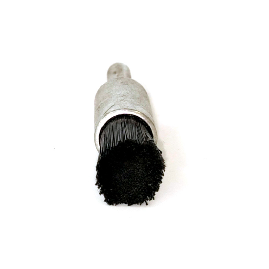 Black nylon end brush
