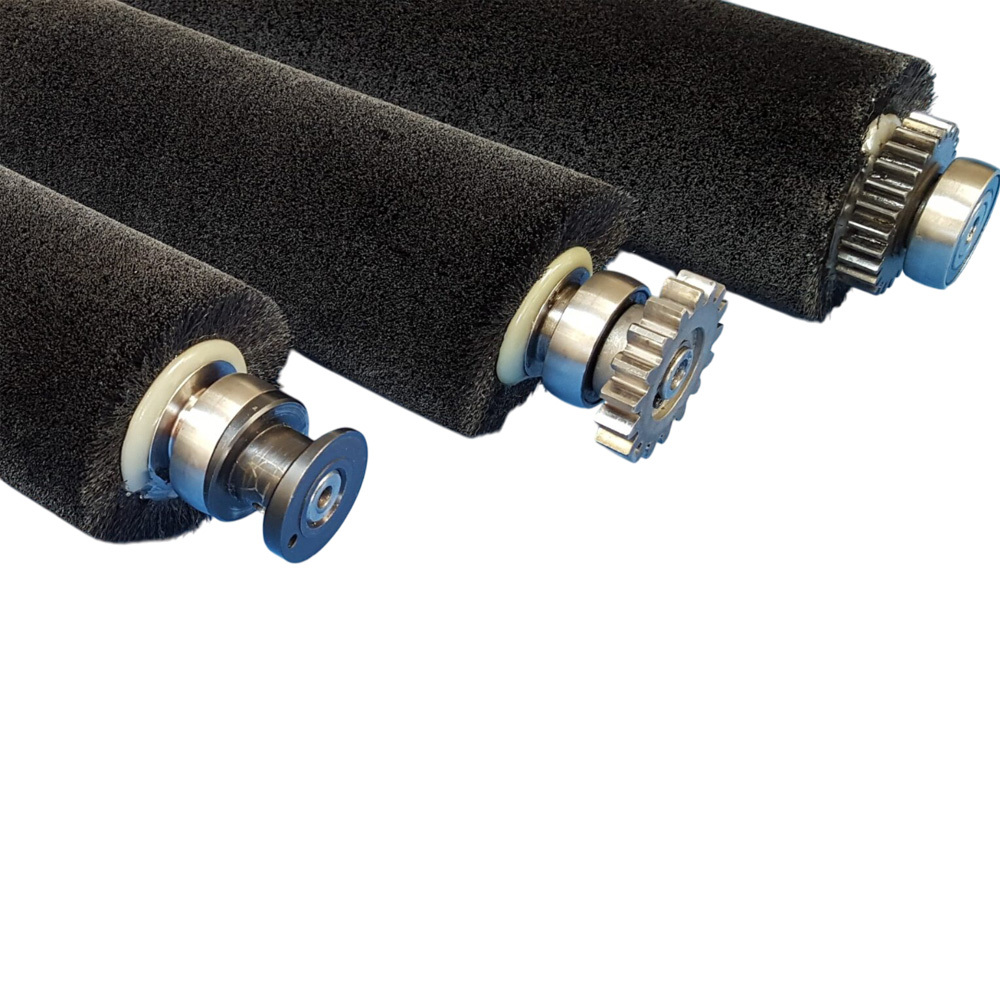 Printing brush roller