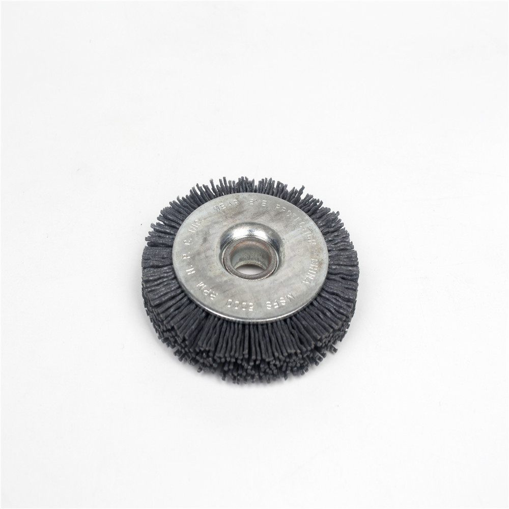 Key deburring brush