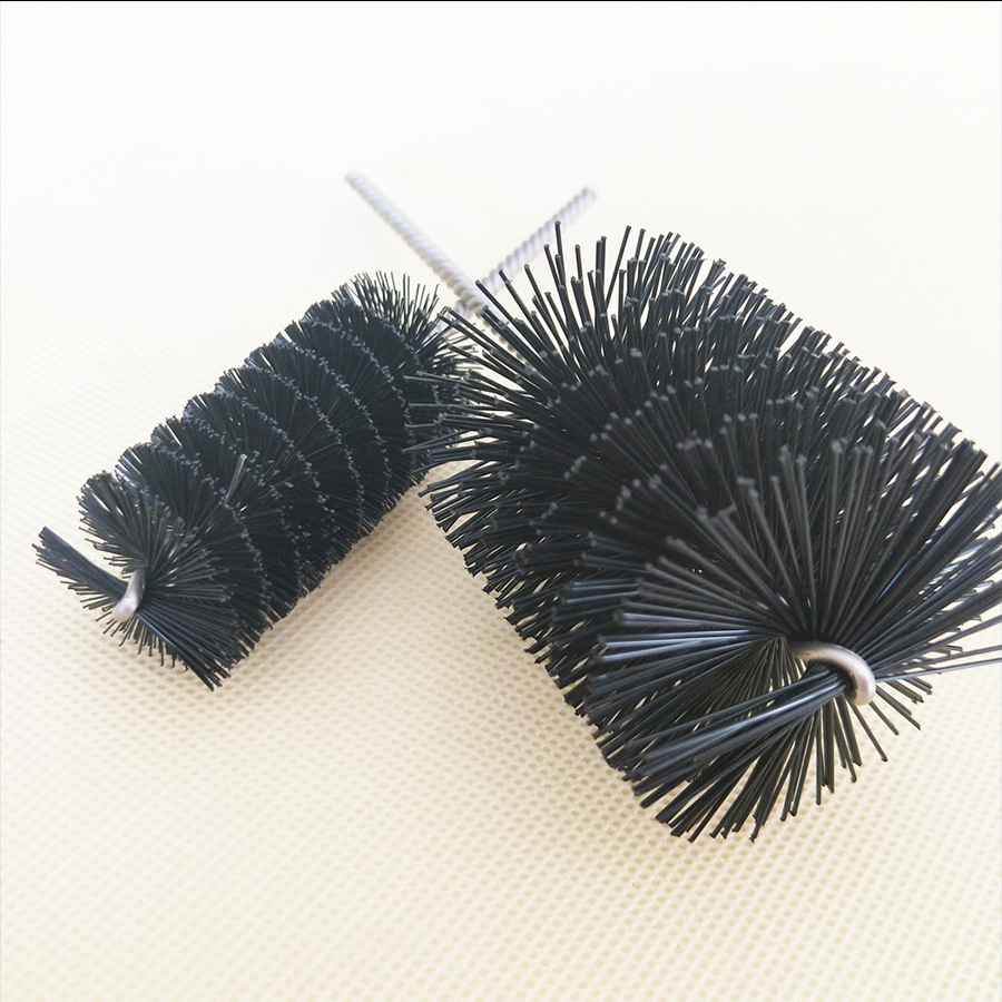 Long nylon tube cleaning brush
