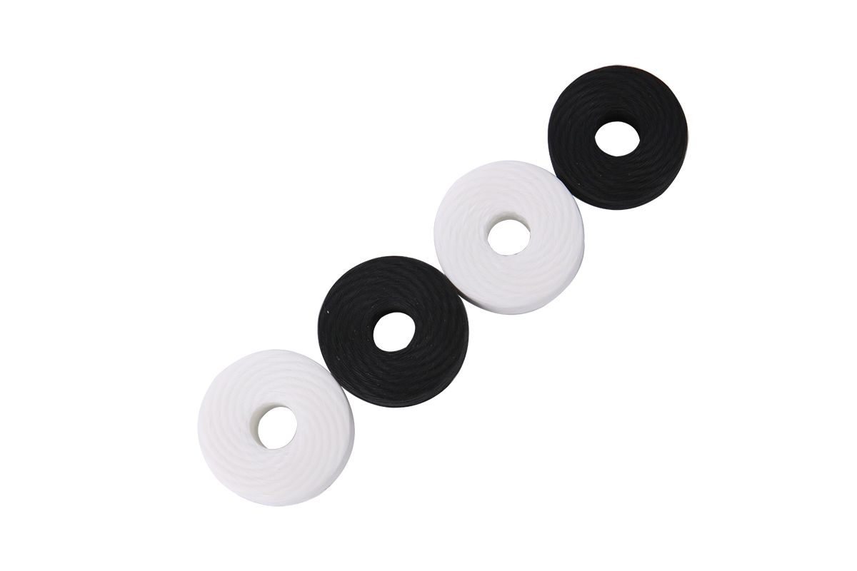 Shaftless bamboo charcoal dental floss bobbin