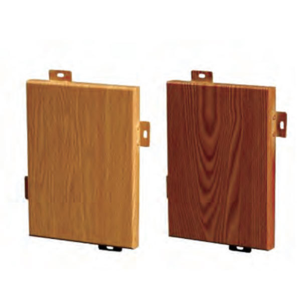 Imitation wood grain aluminum veneer