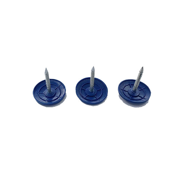 Plastic Cap Ring Shank Roofing Nail