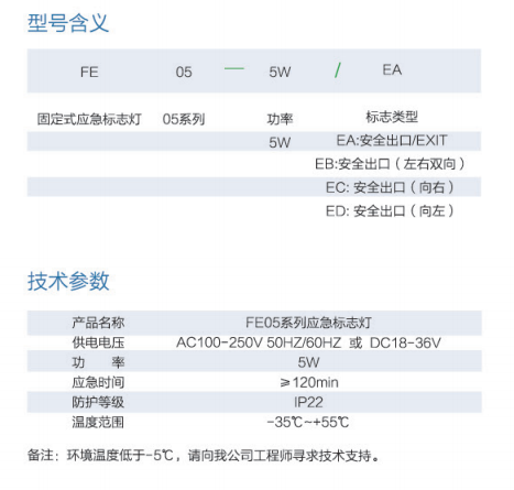 FE05系列  5W