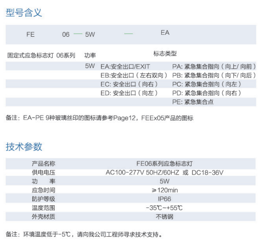 FE06系列 5W