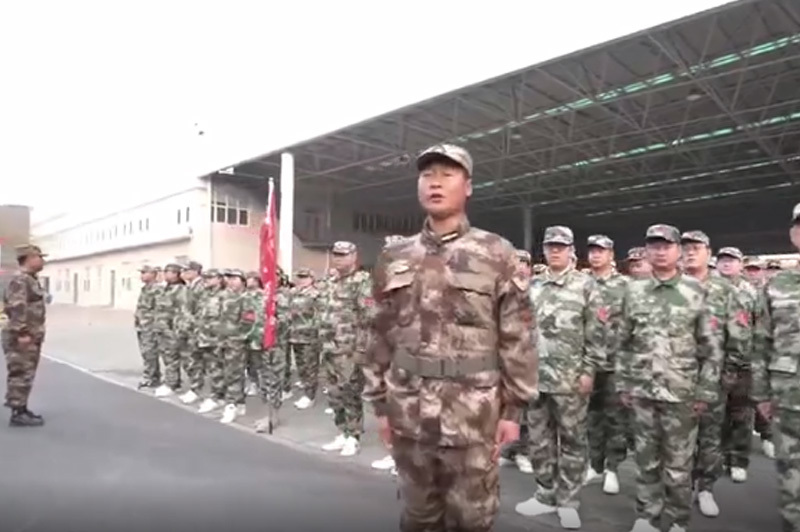 山楂樹下 軍事化營銷學院 山楂樹下 軍事化營銷學院