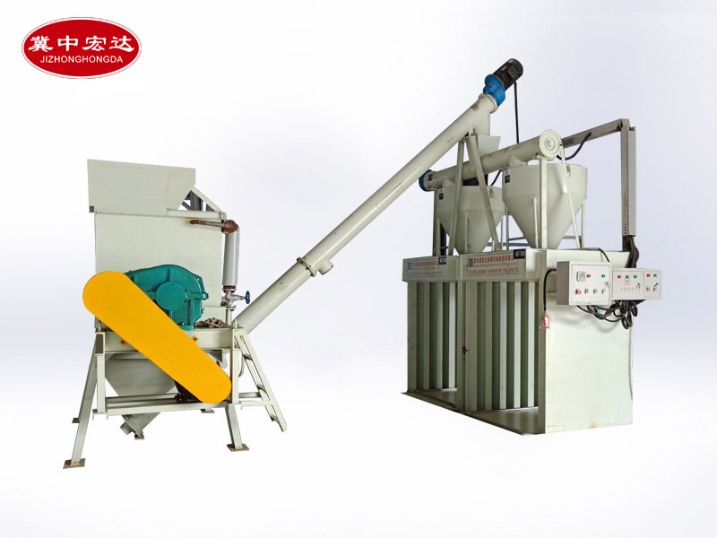 Waste white earth oil press