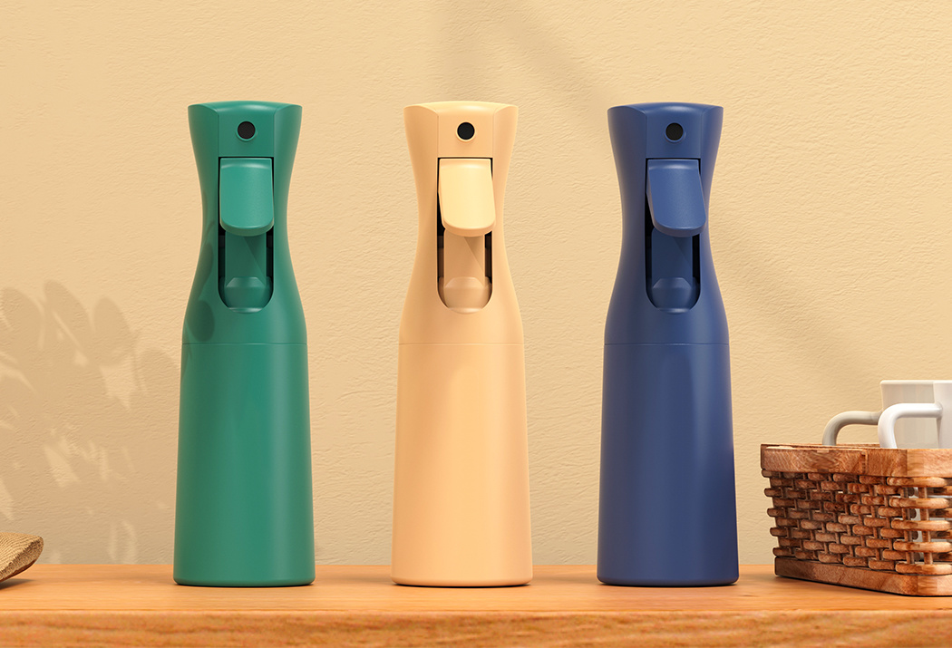 Full color spray bottle