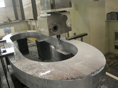 Doorframe for wind power tower