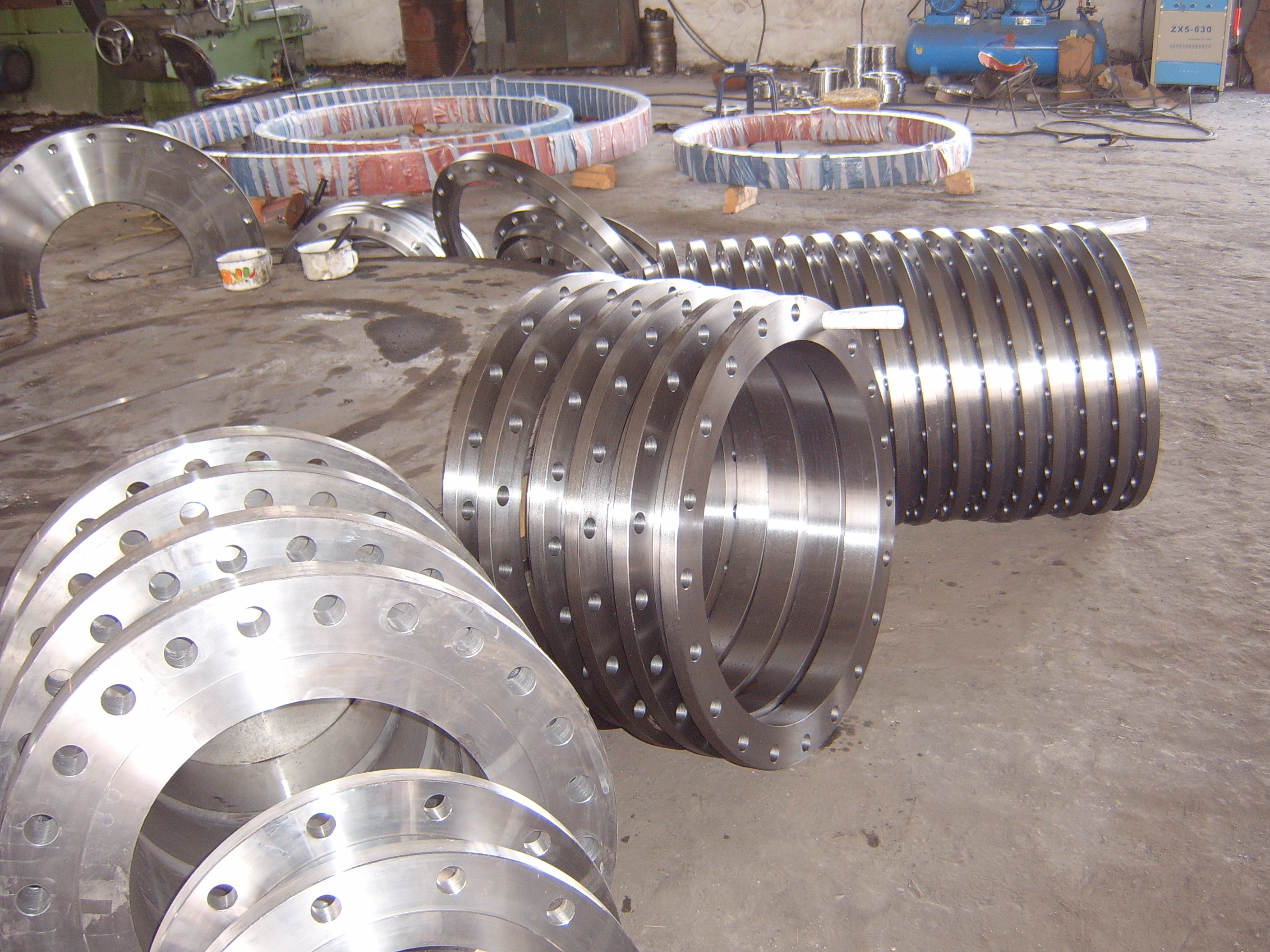 Acabado de flanges