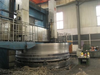 Big ring machining