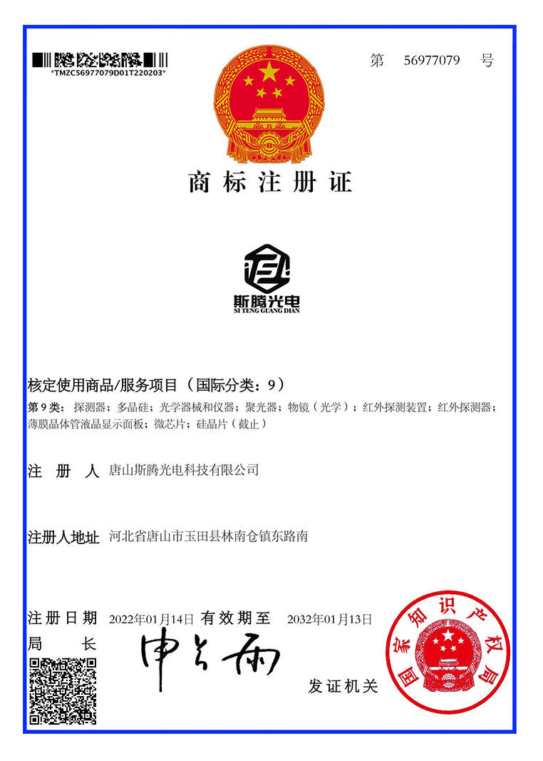 Sten trademark registration